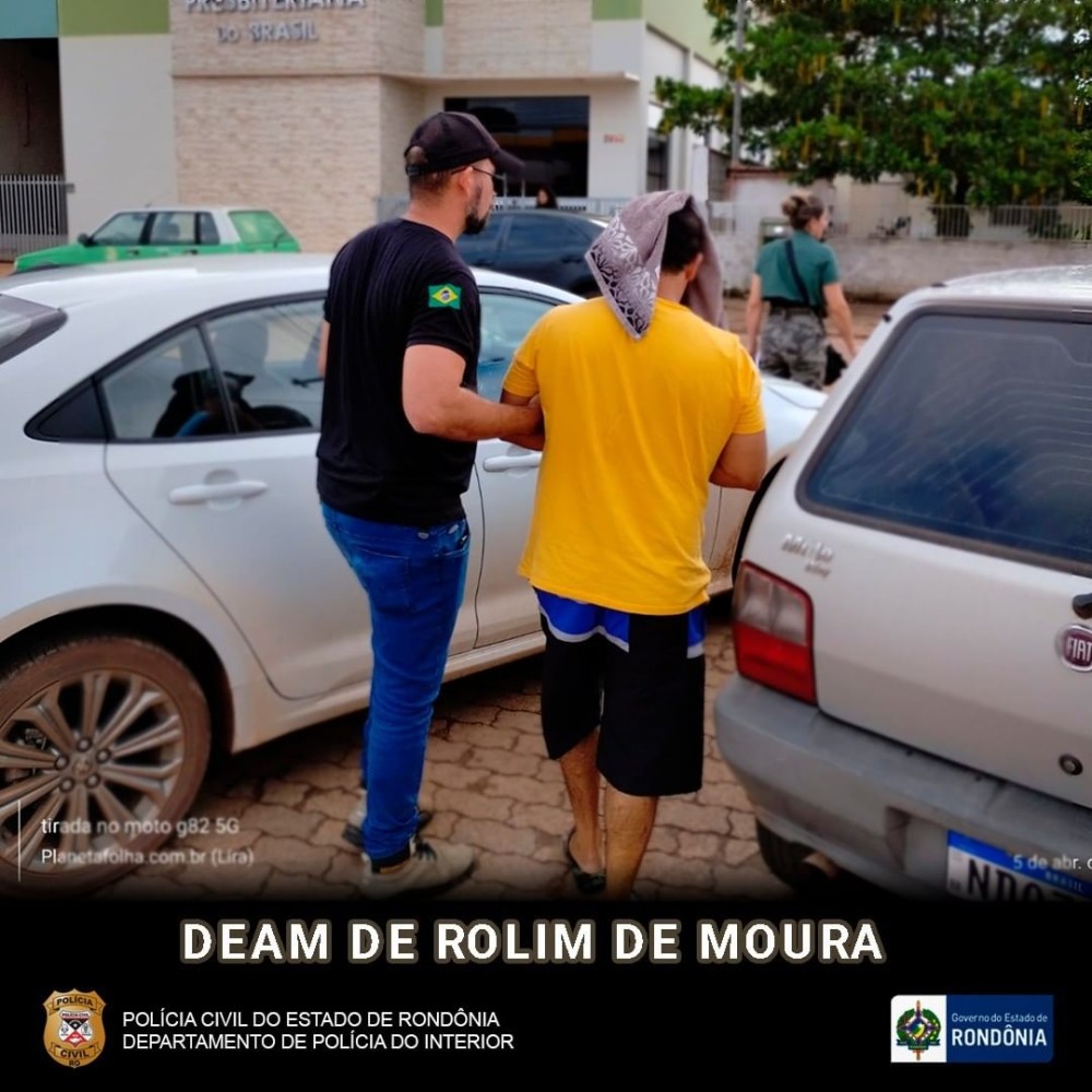 Policia Civil Prende Em Rolim De Moura Ro Suspeito De Estuprar Menor