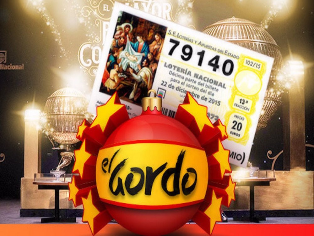 Jogar a décima, a menor aposta da loteria de natal El Gordo, da Espanha.